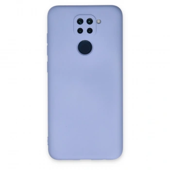 Xiaomi Redmi Note 9 Kılıf Nano İçi Kadife Silikon - Lila
