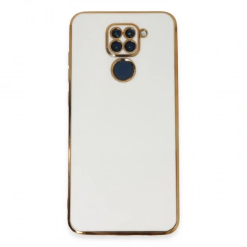 Xiaomi Redmi Note 9 Kılıf Volet Silikon - Beyaz