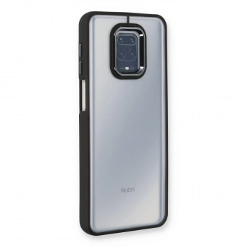 Xiaomi Redmi Note 9 Pro Kılıf Dora Kapak - Siyah