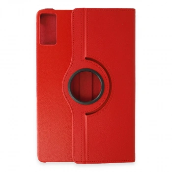 Xiaomi Redmi Pad Se Kılıf 360 Tablet Deri Kılıf - Kırmızı