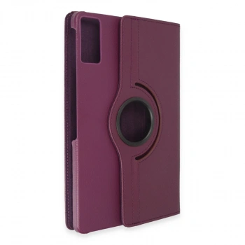 Xiaomi Redmi Pad Se Kılıf 360 Tablet Deri Kılıf - Mürdüm