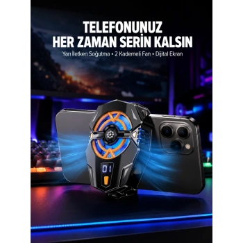Yarı İletken Cep Telefonu Radyatörü 2 Hız Kademeli Dijital Ekranlı