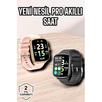 Yeni Nesil Akıllı Saat Arama Bildirimleri, Uyku & Kalp Atış Takibi