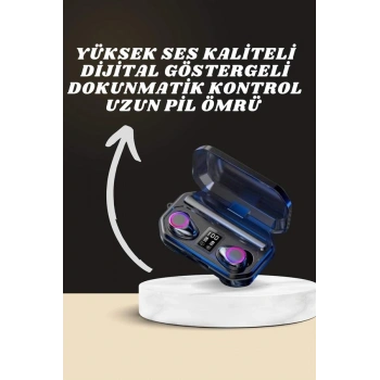 Yeni Nesil Akıllı Saat Ve Bluetooth Kulaklık Kampanyası Dijital Göstergeli Powerbankli