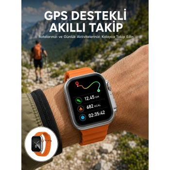 Yeni Nesil Çağrı Cevaplayabilen 47 Mm Titreşimli Çok Fonksiyonlu Akıllı Saat Yeni Nesil