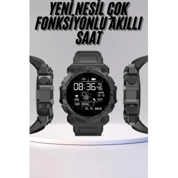 Yeni Nesil Çok Fonksiyonlu Uyku Ve Sağlık Takibi Yapabilen Siyah
