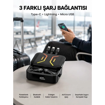 Yeni Nesil Çoklu Bağlantı Kurulabilen Bluetooth Kulaklık Yüksek Ses Kaliteli Yeni Nesil