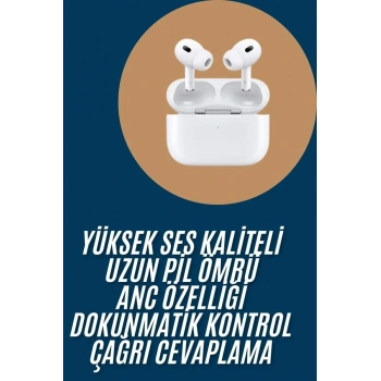 Yeni Nesil Pro Bluetooth Kulaklık Android Ve İos Uyumlu Dokunmatik Kontrol