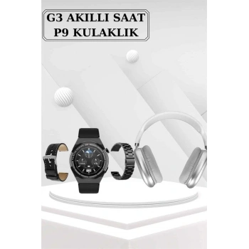 Yeni Nesil Sesli Görüşme Akıllı Saat Ve Powerbank Çoklu Şarj Girişli Bluetooth Kulaklık Nabız Ölçer