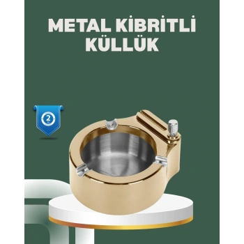 Yeniden Doldurulabilir Çakmaklı Küllük Dayanıklı Yapı