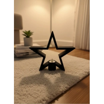 Yıldız Mumluk Siyah