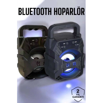 Yüksek Performanslı Bluetooth Hoparlör Kablosuz Taşınabilir