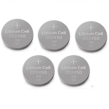 Yuma Cr2450 Süper Lityum 3v 5’li Kart Düğme Pil