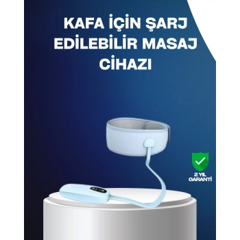 Yumuşak Dokulu Baş Masaj Bandı Günlük Kullanıma Uygun