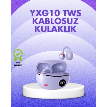 Yxg10 Kablosuz Kulaklık – Bluetooth 5.4, Dokunmatik, Led Ekranlı Şarj Kutusu