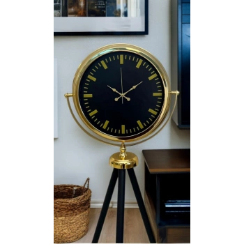 Zentime Elite Gold Tripod Ayaklı Saat