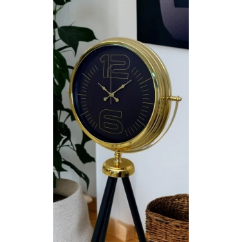 Zentime Prime Gold Şık Tripod Ayaklı Saat