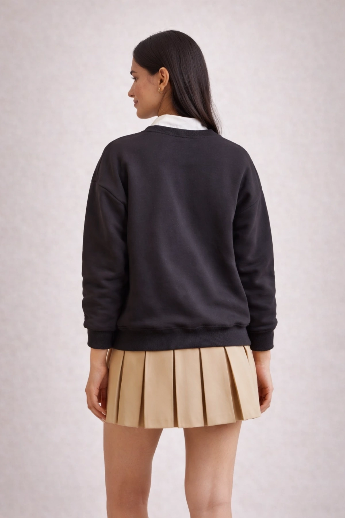 Lakers Yazılı Baskılı Antrasit Sweatshirt