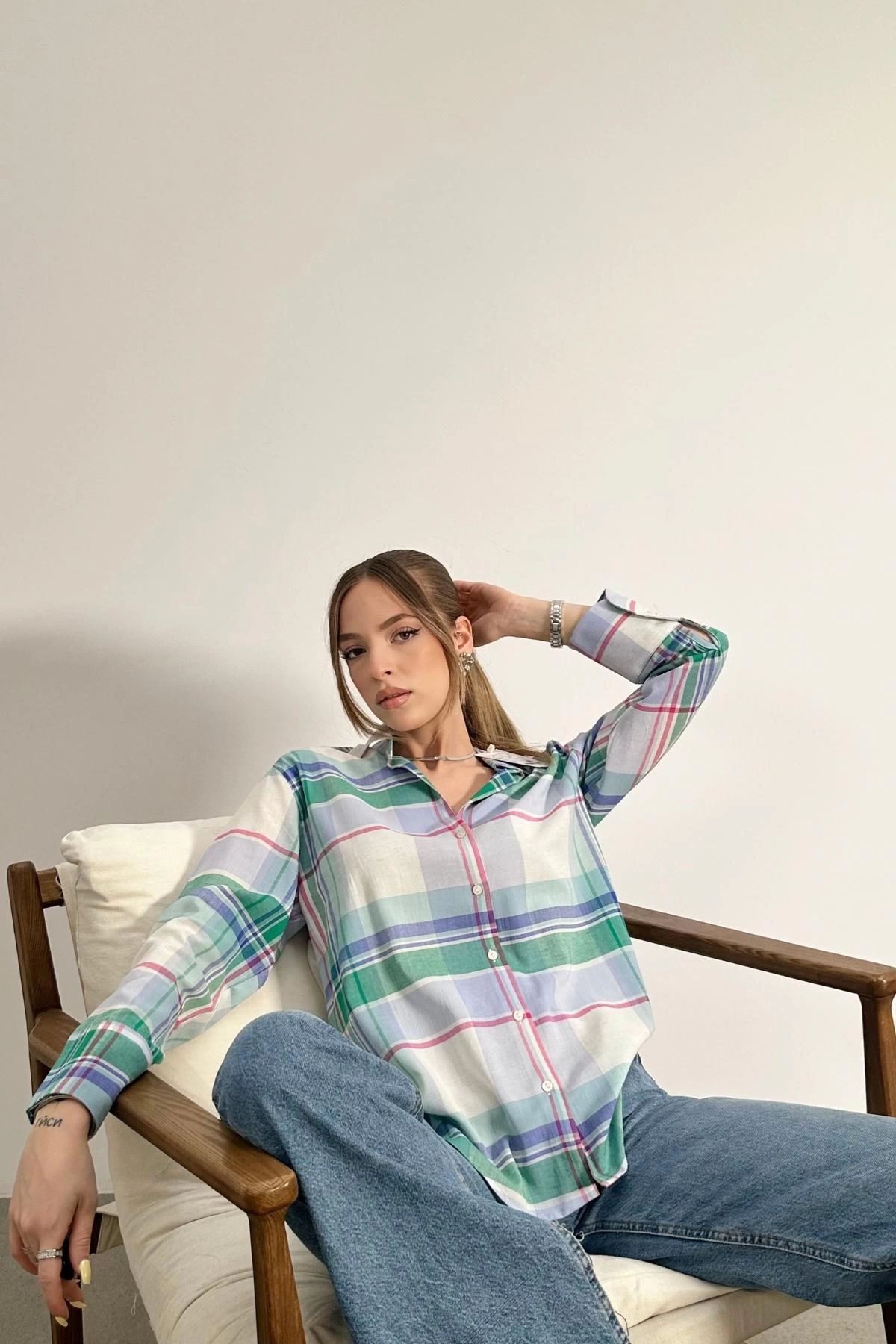 Basic Kareli Gömlek