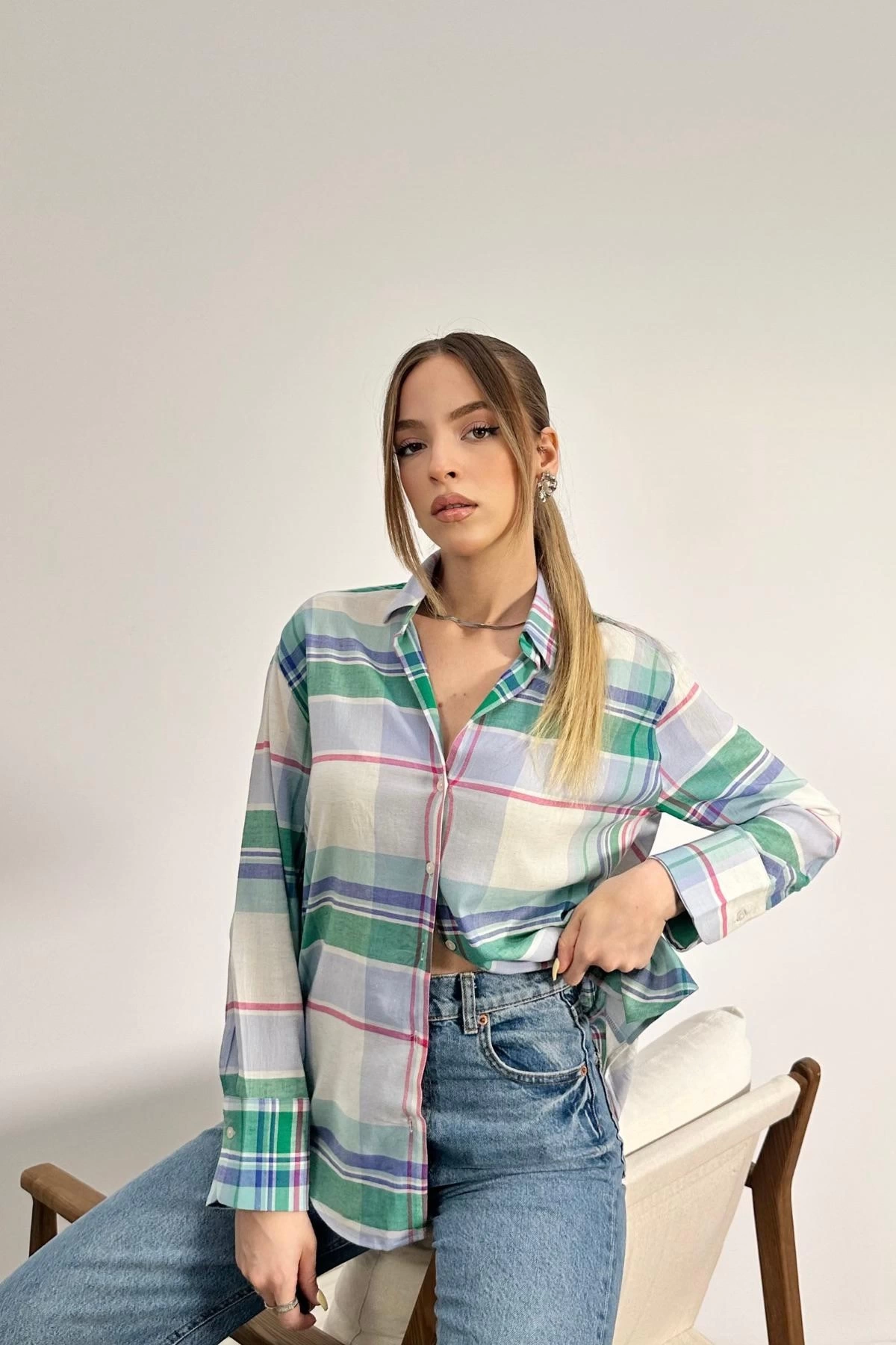 Basic Kareli Gömlek