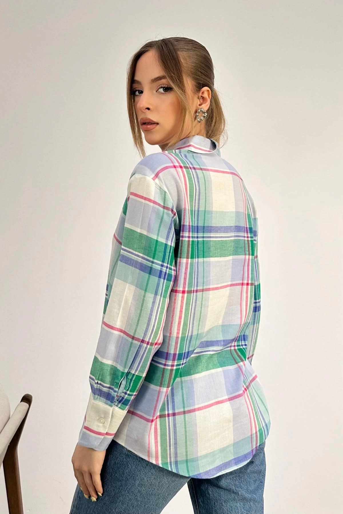 Basic Kareli Gömlek