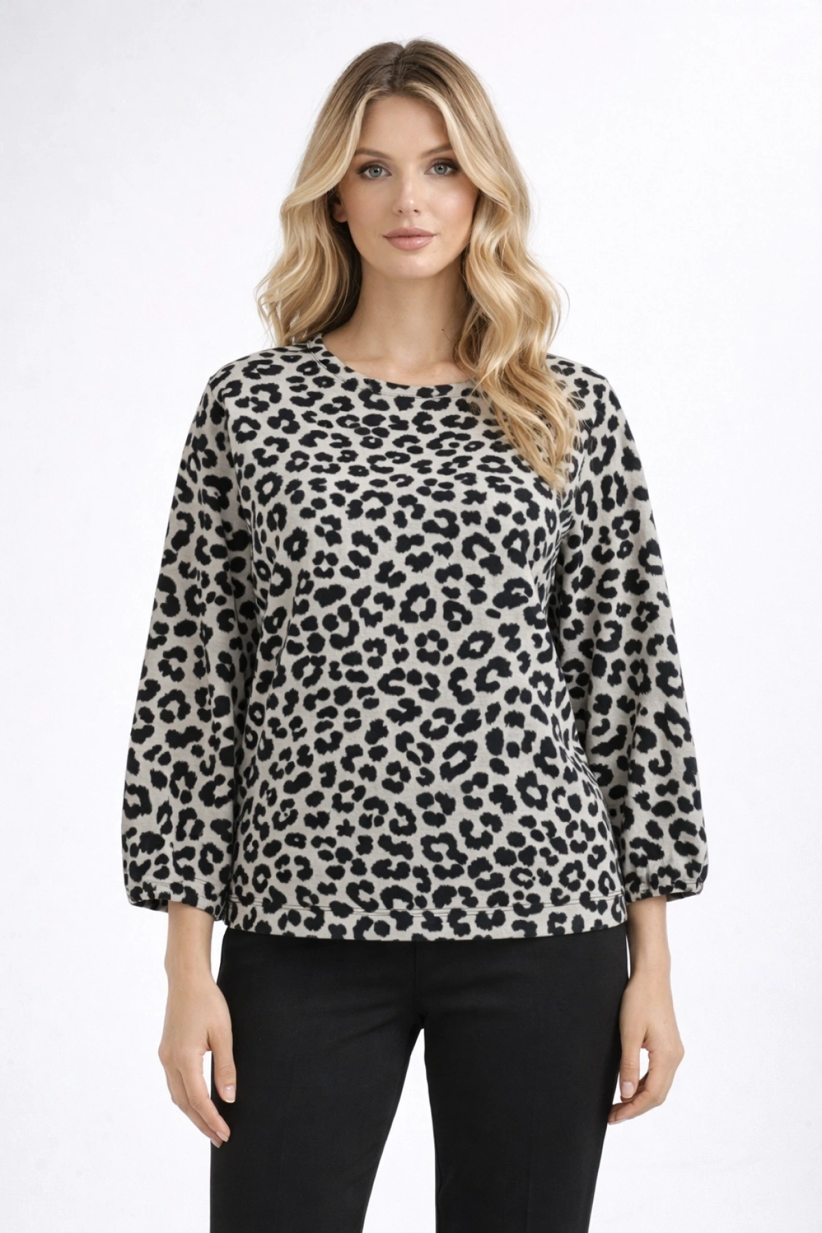 Leopar Desenli Sweat
