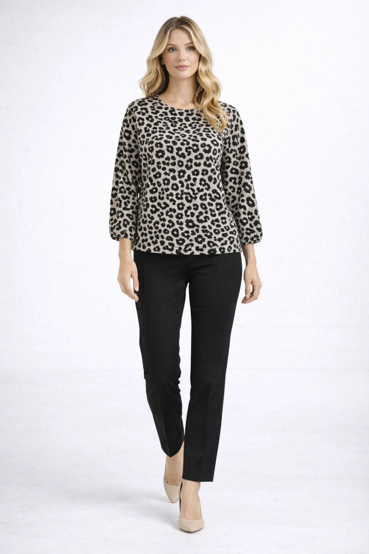 Leopar Desenli Sweat