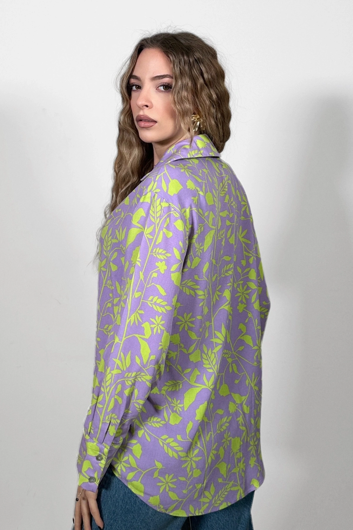 Orman Desenli Gömlek