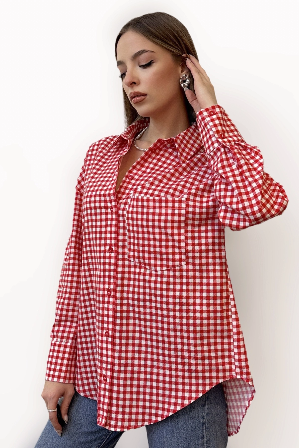 Pamuklu Ekose Gömlek