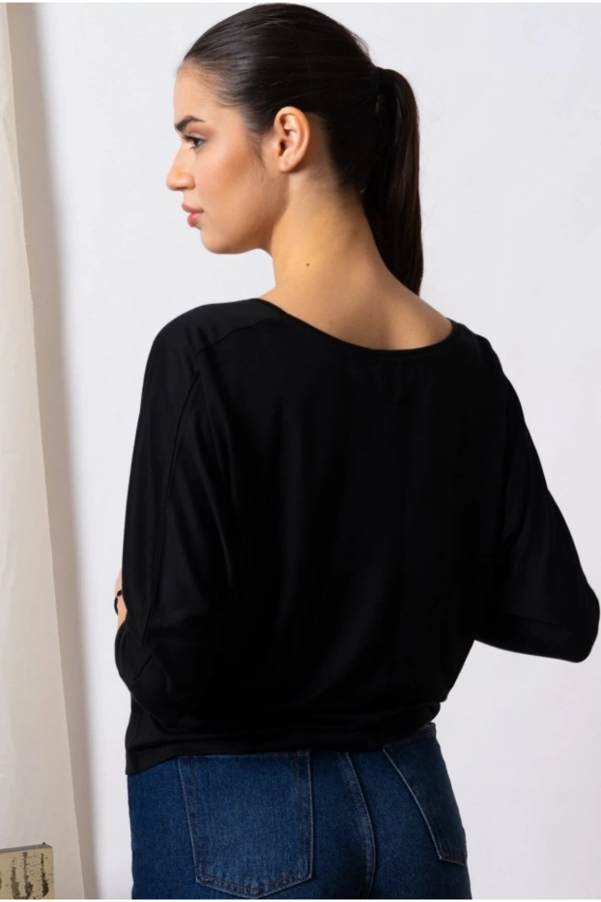 Uzun Kollu Basic Bluz
