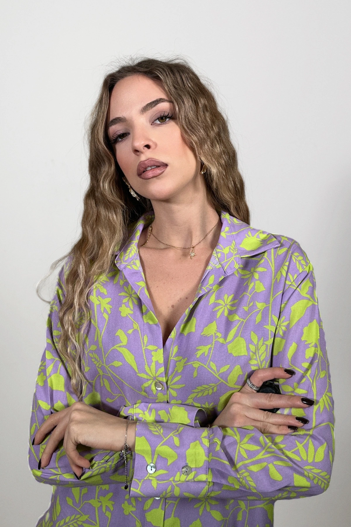 Orman Desenli Gömlek