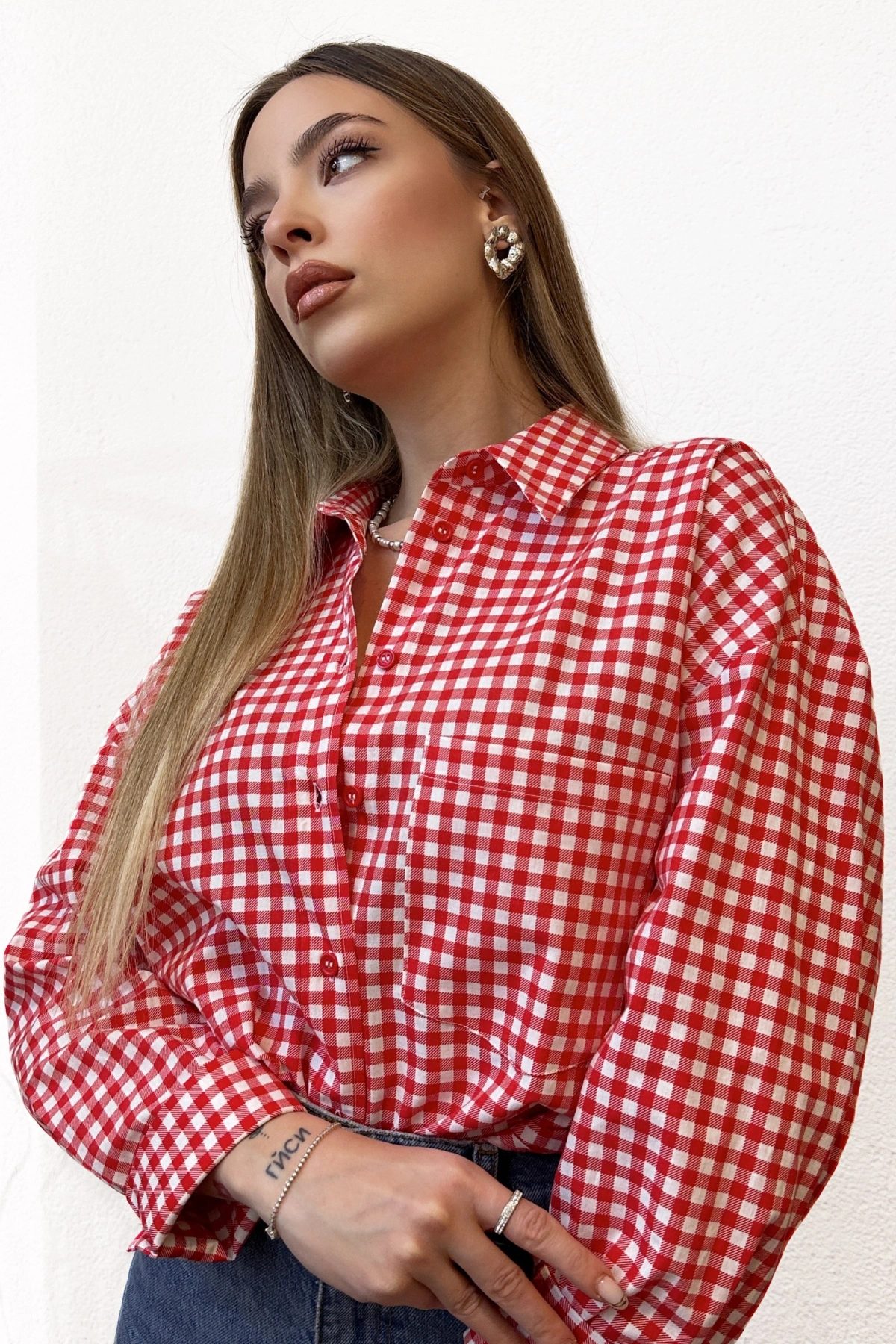 Pamuklu Ekose Gömlek