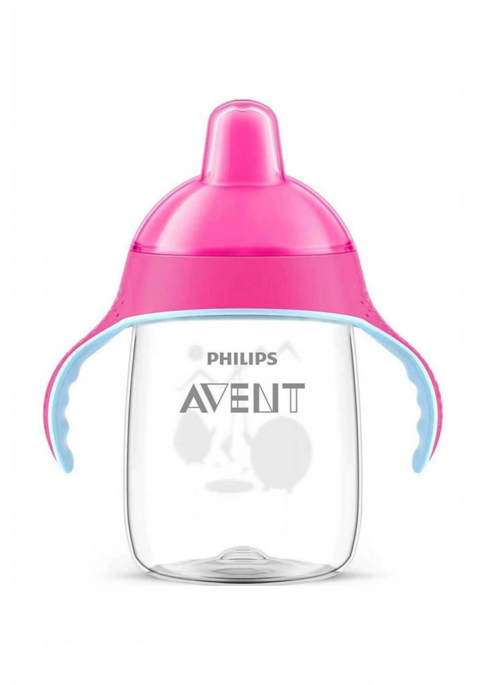 Avent Yeni Penguen Damlatmaz Bardak - 18m+ 12 340 ml - Pembe