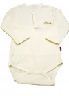 Sema Baby Uzun Kol Kaşkorse Badi (Body) - Ekru 0-6 Ay