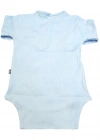 Sema Baby Uzun Kol Kaşkorse Badi (Body) - Mavi  0-6 Ay
