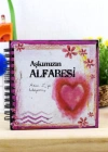 Sevgililere Romantik Aşkımızın Alfabesi Kitabı