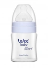 Wee Baby Isıya Dayanıklı Akıtmaz Cam Bardak 120 ML