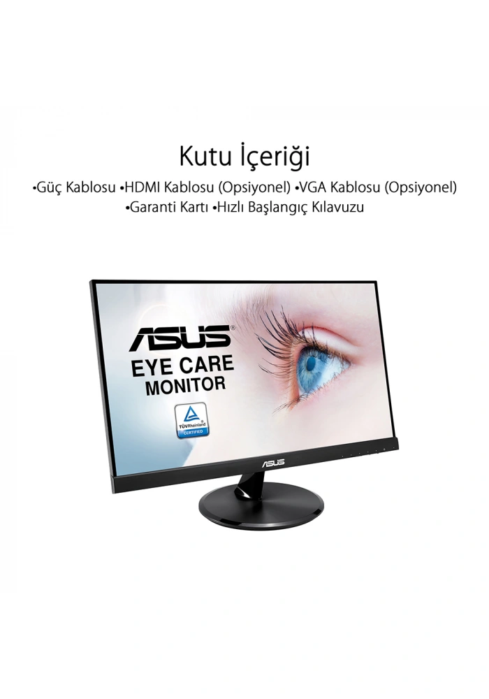 21.5 ASUS VP229HE FHD IPS 75HZ 5MS HDMI VGA