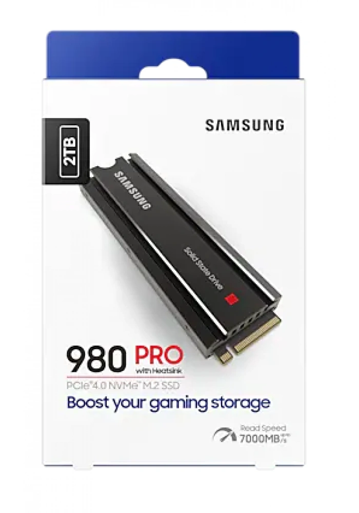 2TB SAMSUNG 980 PRO Heatsink M.2 NVMe MZ-V8P2T0CW