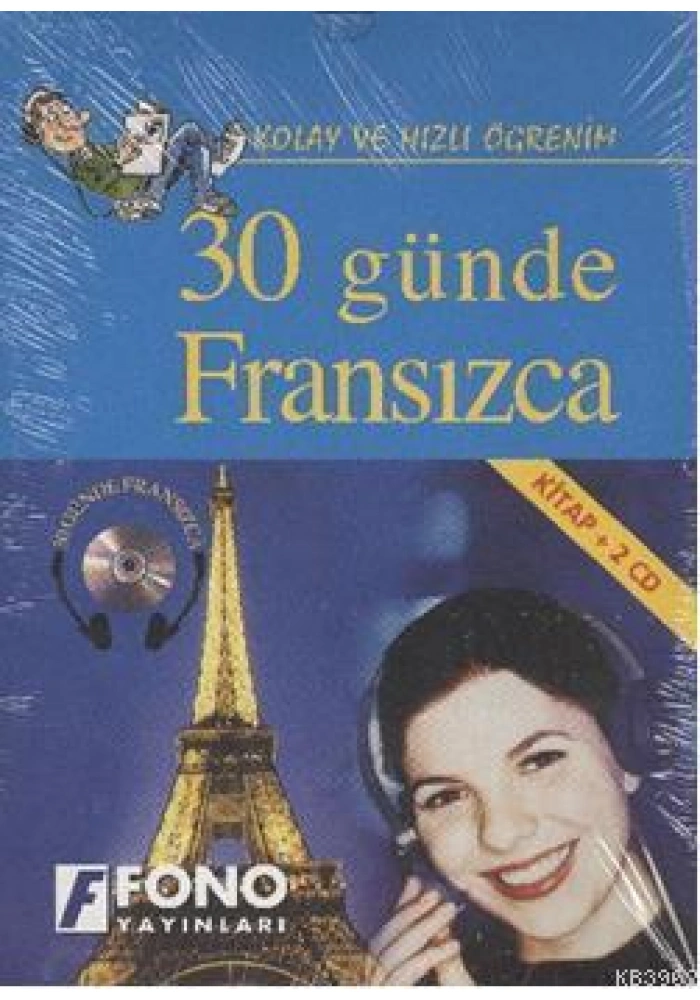 30 Günde Fransızca; Kitap+3 Cd