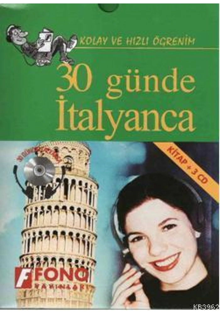 30 Günde İtalyanca; (Kitap+3 CD)
