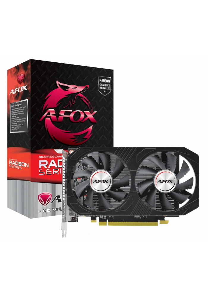 AFOX RX 550 4GB GDDR5 128BIT  AFRX550-4096D5H4-V6