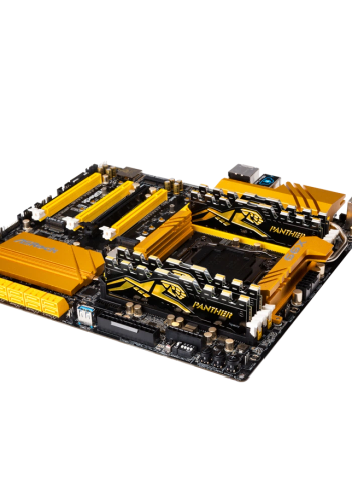 Apacer Panther Black-Gold 16GB (2x8GB) 3200Mhz CL16 DDR4 Gaming Ram (AH4U16G32C28Y7GAA-2)