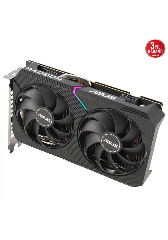 ASUS DUAL-RX6500XT-O4G 4GB GDDR6 HDMI DP 64BİT