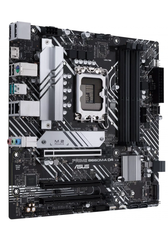ASUS PRIME B660M-A D4 DDR4 5333(OC) HDMI DP M.2 mATX 1700P