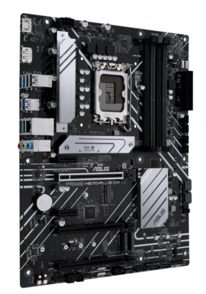ASUS PRIME H670-PLUS D4 DDR4 5000(OC) HDMI DP M.2 ATX 1700p
