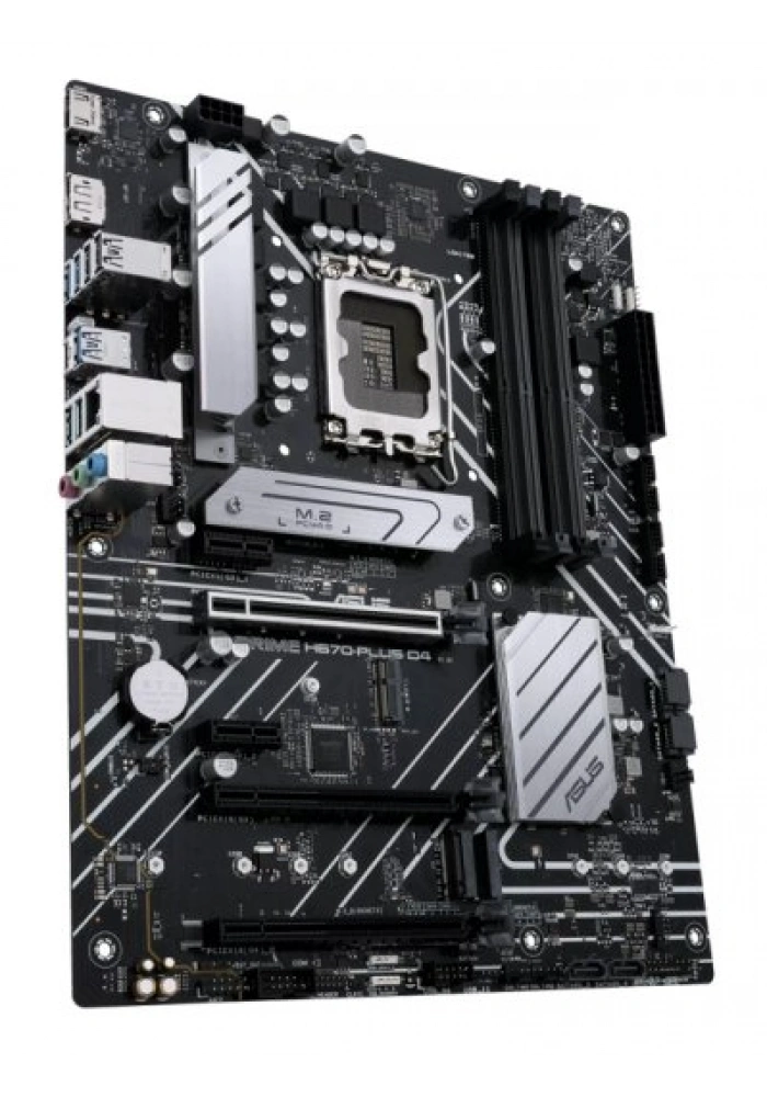 ASUS PRIME H670-PLUS D4 DDR4 5000(OC) HDMI DP M.2 ATX 1700p