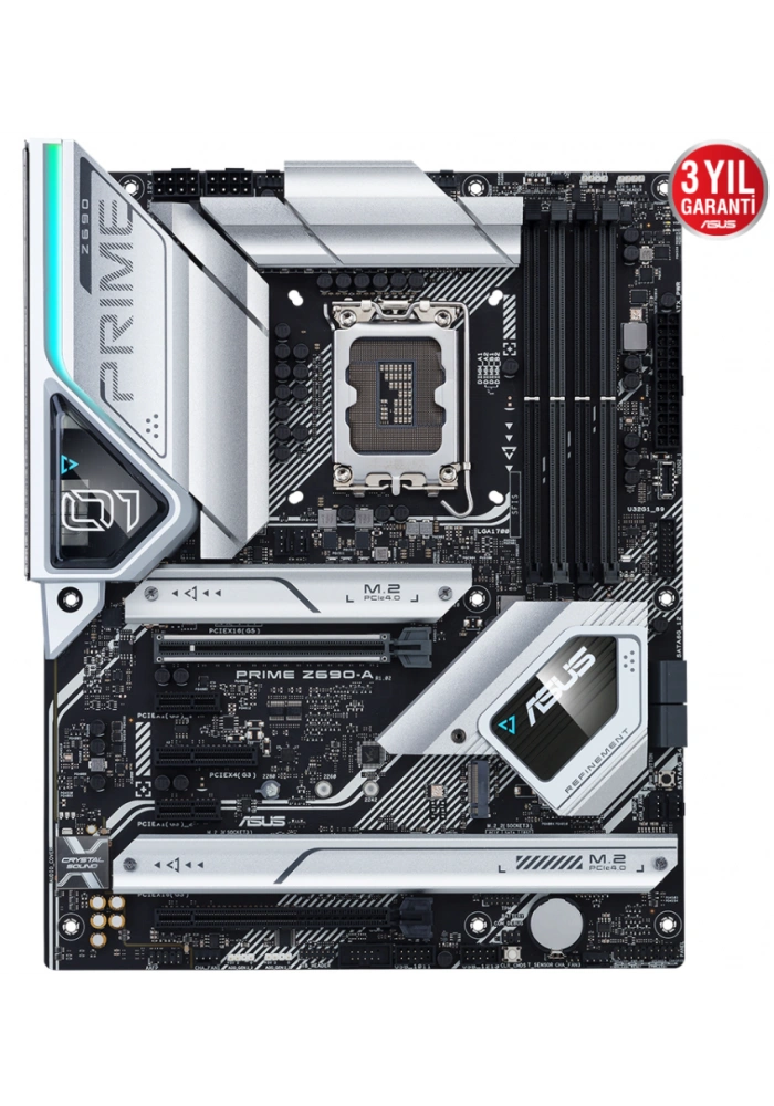 ASUS PRIME Z690-A DDR5 6000Mhz(OC) HDMI DP M.2 ATX 1700p