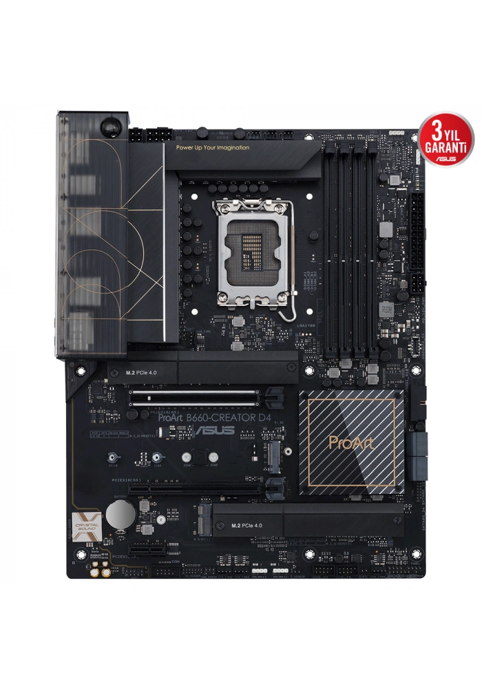ASUS PROART B660-CREATOR D4 DDR4 5333Mhz M.2 ATX 1700p
