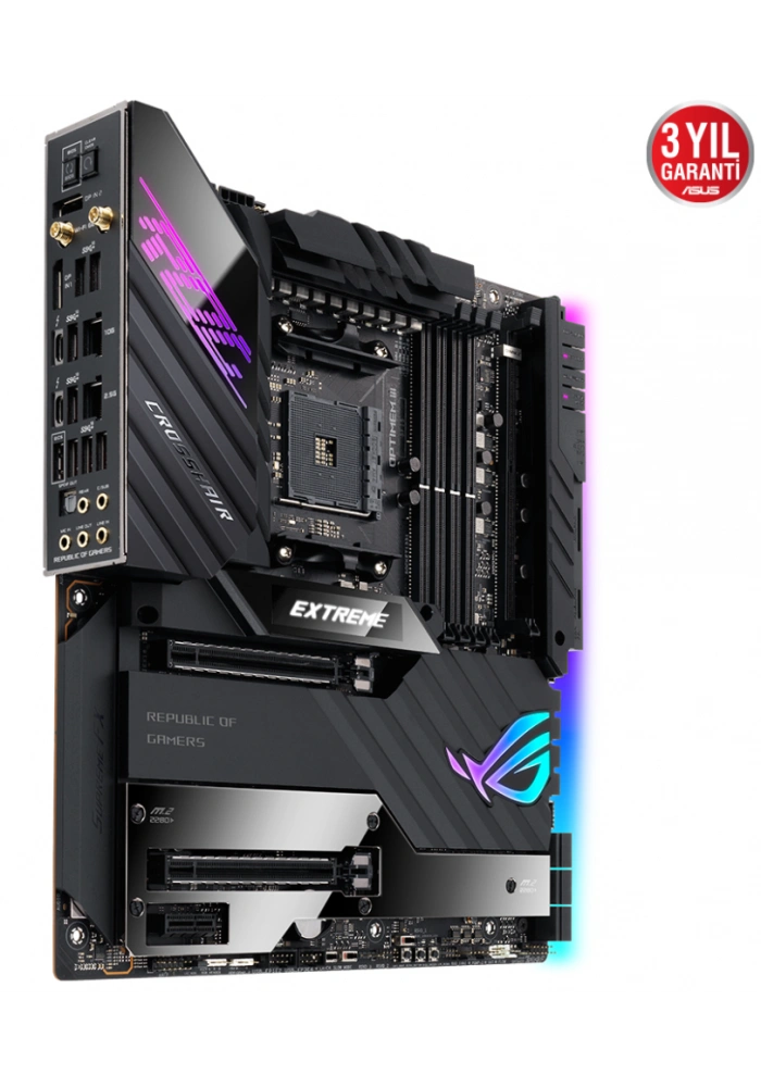 ASUS ROG CROSSHAIR VIII EXTREME X570 DDR4 4800Mhz(OC) E-ATX AM4